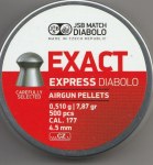 JSB Exact Diabolo Express śrut kal. 4,5 mm JSB Exact Diabolo Express śrut kal. 4,5 mm